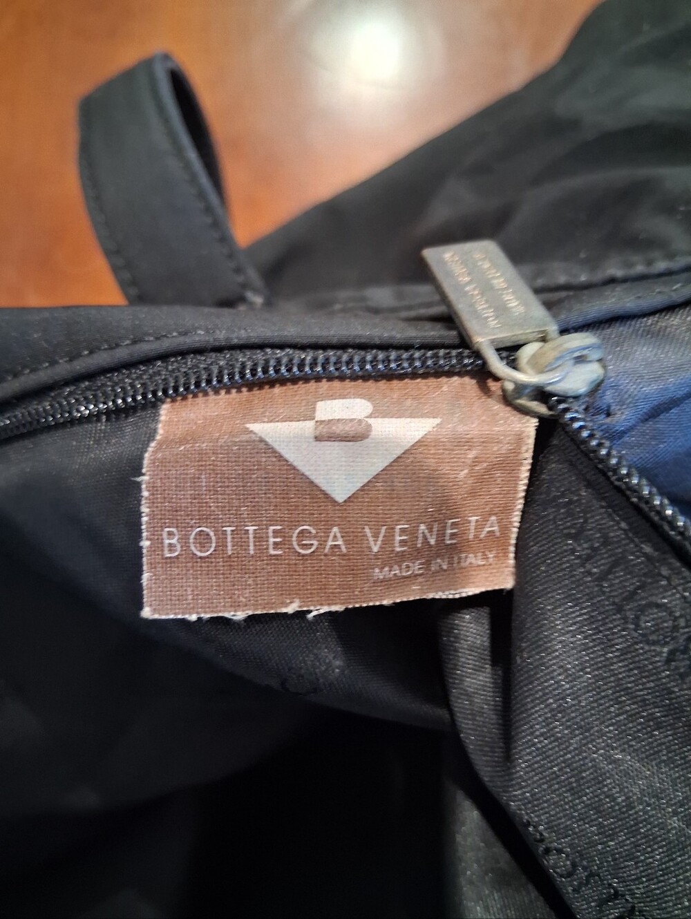 Bottega Veneta Black Nylon Shoulder Tote - Picture 8 of 14